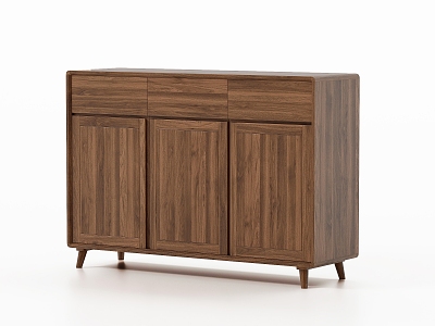 Nordic Restaurant Sideboard 3d model