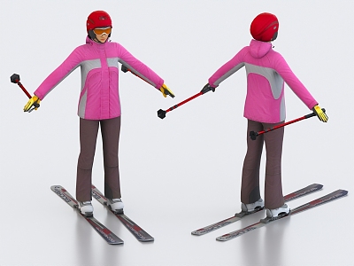 Ski Woman Ski Athlete Ski Man Ski Gear Ski Suit model