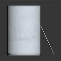 Stainless Steel Open Top Can With Removable Lid For Daily Use