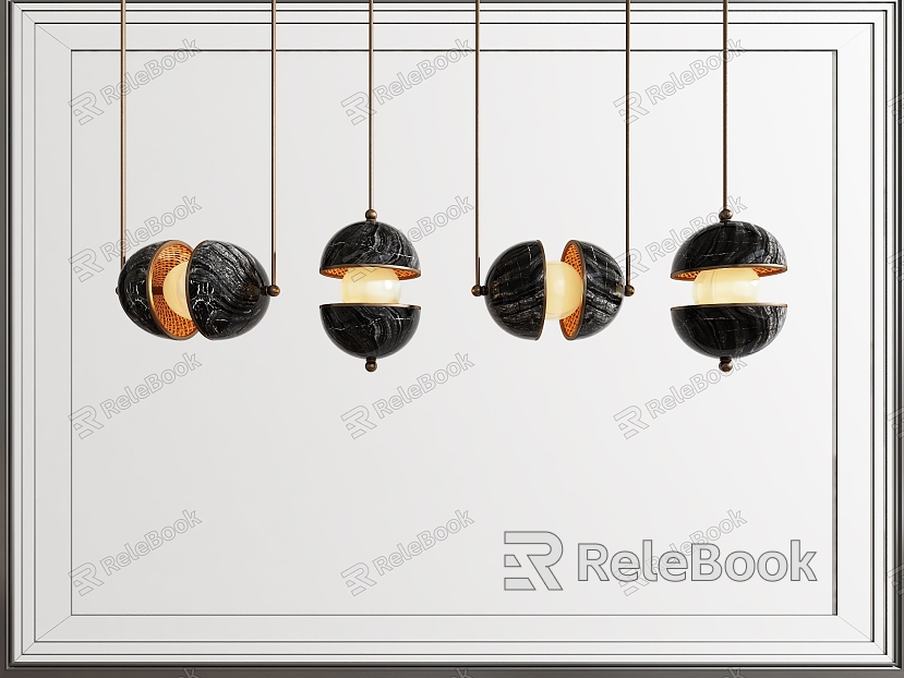 Small Chandelier Light Luxury Chandelier Spherical Chandelier Restaurant Chandelier model