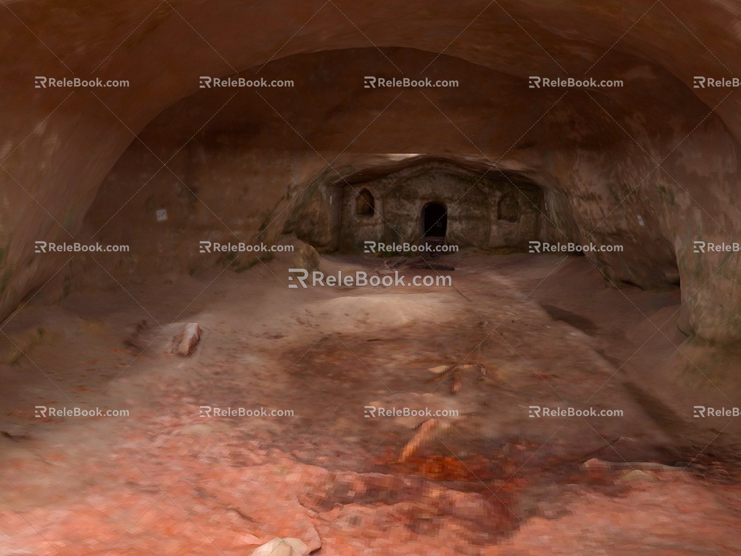 Cave Mountain Cave Cave Realistic 3d model