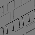 Modern Tempered Glass Railings With Stainless Steel Brackets And Transparent Panels Design