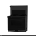 Integrated Kitchen Appliance with Gas Stove Range Hood and Built in Oven