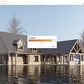 Modern Visitor Center Visitor Center Architecture Public Architecture Catering Architecture Post Station Architecture Reception Center 3d model