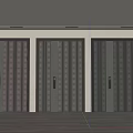 Modern Security Doors With Steel Construction And Advanced Lock System For Home Entrance