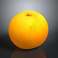 Fresh Orange Fruit With Bright Color Round Shape And Smooth Surface