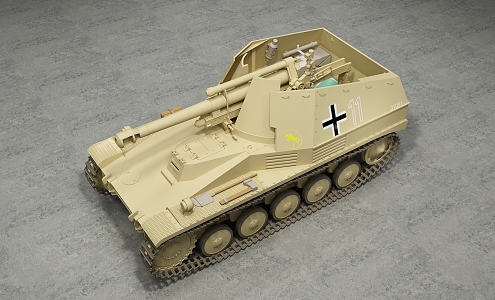 Modern Tanks 3d model