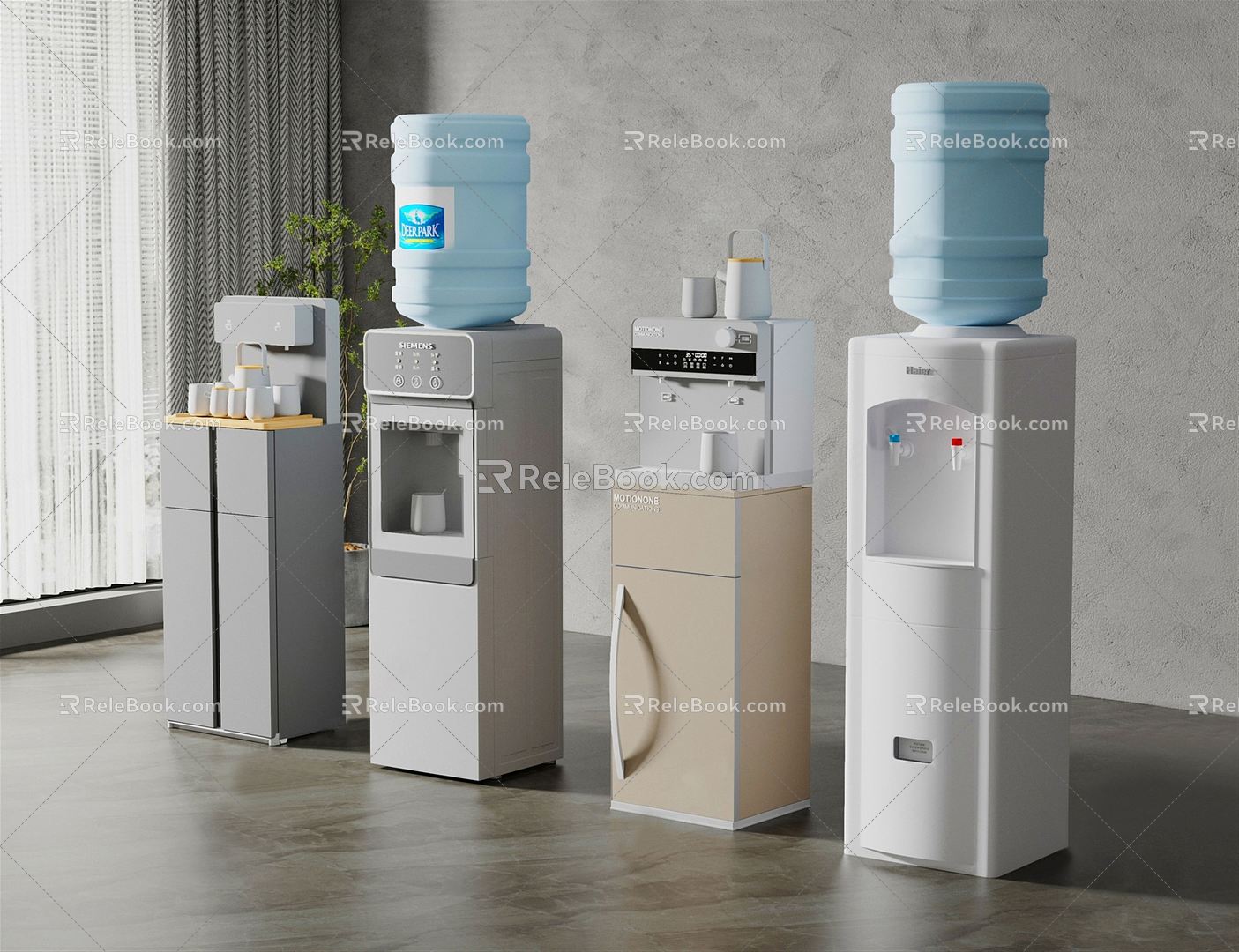 modern water dispenser model