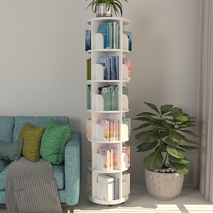 Bookshelf Rotating Bookshelf Rotating Bookshelf 3d model