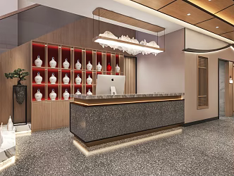New Chinese Restaurant 3d model