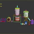 Practical Home Living Supplies With Stainless Barrels Plastic Containers And Hose Fittings