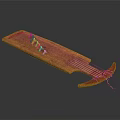 Handcrafted Traditional Wooden String Musical Instrument With Natural Wood Body And Strings