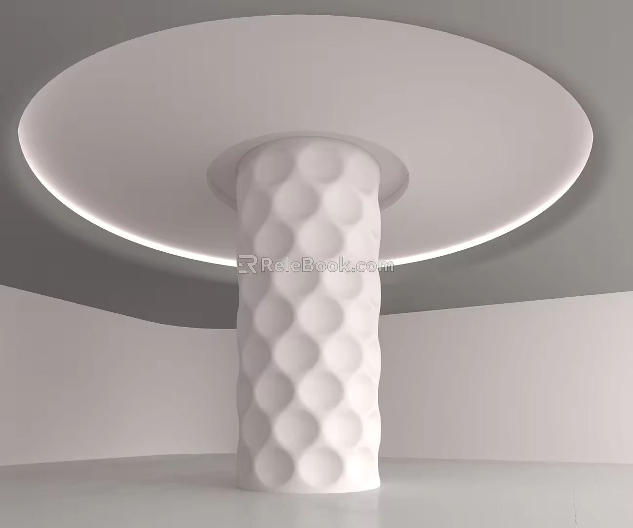Modern Column 3d model