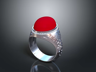 High Quality Hardware Tools Featuring Red Top And Silver Metal Design With Patterns 3d model