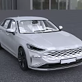 Silver Modern Sedan With Sleek Body Lines Black Wheels And Stylish Front Grille