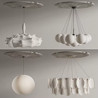 French chandelier 3d model