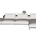 Modern corner sofa multiplayer sofa 3d model