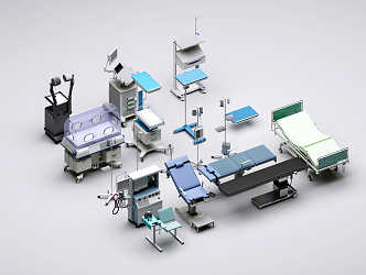 Modern Medical Equipment Medical Equipment 3d model