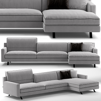 Corner sofa 3d model