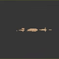 Light Brown Paper Airplane Craft Models With Various Designs Displayed On Dark Background