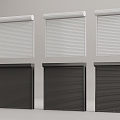 Rolling shutter door 3d model