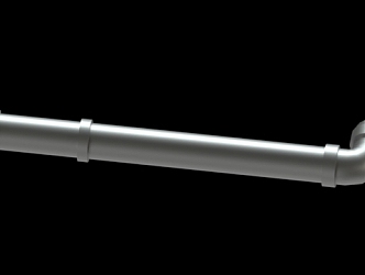 Modern Piping 3d model