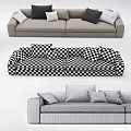 Multiplayer Sofa 3d model