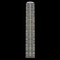 Modern Stylish Wall Lamp With Metal Frame And Warm Lighting For Home Decor