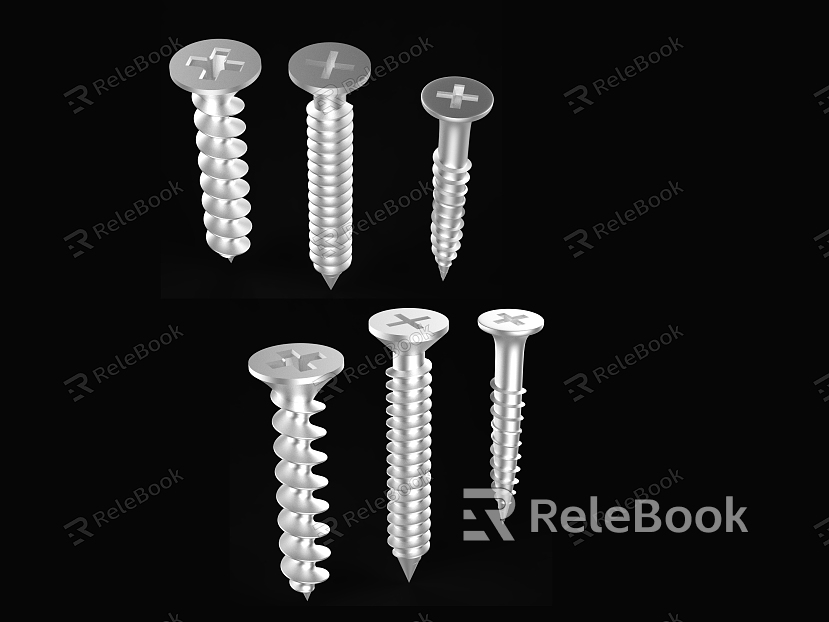 Hardware screws model