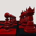 Chess 3d model