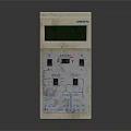 Electronic Measuring Device With LCD Display Control Panel Multiple Buttons And Data Interface
