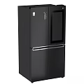 Sleek Modern Kitchen Appliances With Black White Silver Refrigerators And Stylish Design