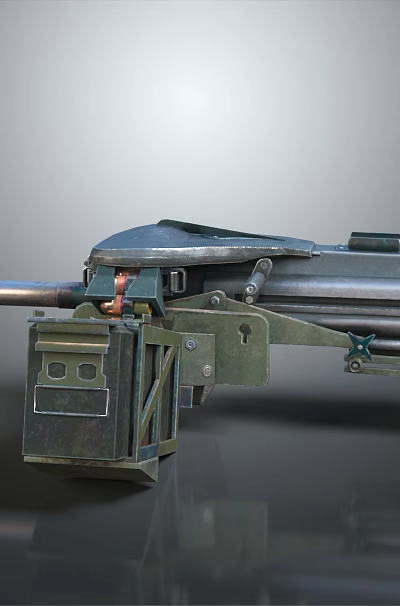 Versatile Metal Household Tool With Long Nozzle And Sturdy Construction For Home Use 3d model