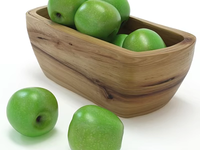Apple 3d model