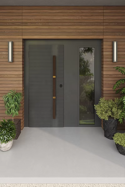 Modern Villa Gate 3d model