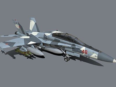 Hornet Fighter 3d model