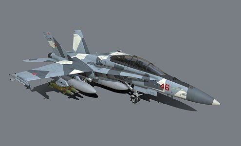 Hornet Fighter 3d model