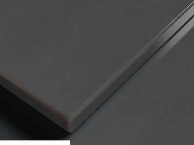Gray Construction Component Panel With Smooth Surface And Modern Design 3d model