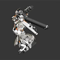 Modern Transformers Gauda Warrior Gauda Mecha Warrior 3d model