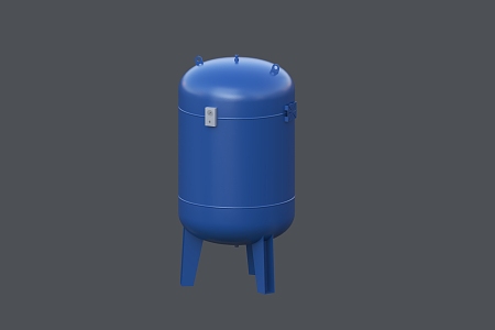 Expansion constant pressure tank heat exchanger water diverter water pipe filter 3d model