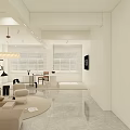 Modern Beauty Hair Salon Interior With White Reception Desk Soft Lighting And Decorative Plants