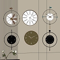 clock wall clock 3d model