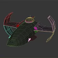 Modern fighter sci-fighter sci-fighter space fighter space fighter star fighter 3d model