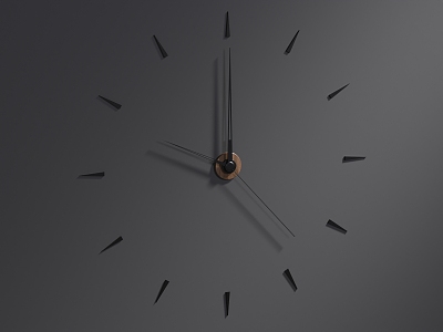 Modern Clock 3d model