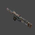 Variants Scrap Gun 3d model