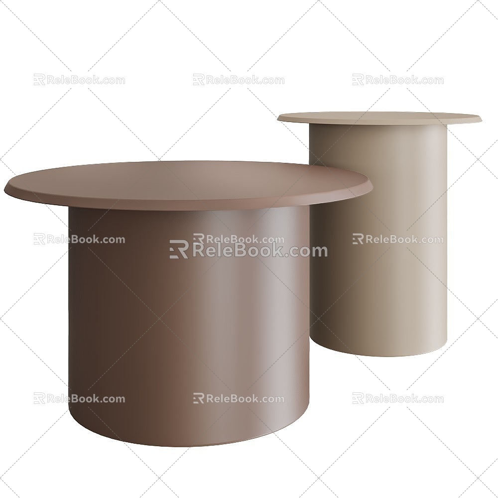 Coffee table combination 3d model