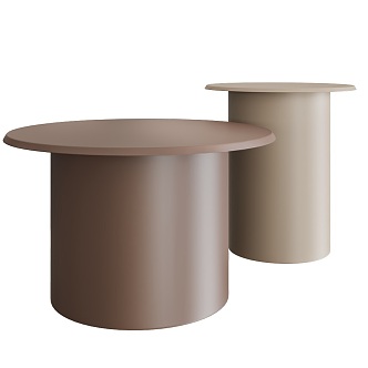 Coffee table combination 3d model