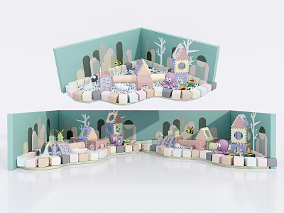 Modern Meichen Children's Entertainment Toys Meichen 3d model