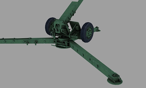 PL96 122mm howitzer China PL96 122mm towed howitzer PL96 howitzer 3d model