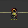 Modern Spaceship Spacecraft 3d model